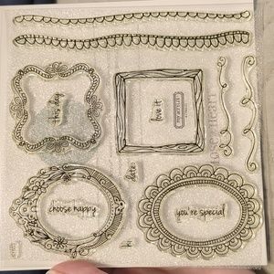 cling stamp set Choose Happy CTMH/Stampin Up